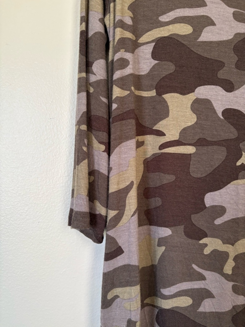 Zenana Outfitters Camo Tunic Mini Dress Size Small - Picture 5 of 11
